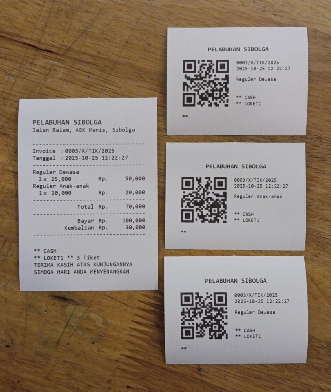 Software Ticketing untuk Penumpang Pelabuhan Penyebarangan Kota Sibolga